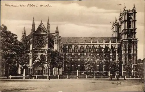 Ak Westminster London City, Westminster Abbey