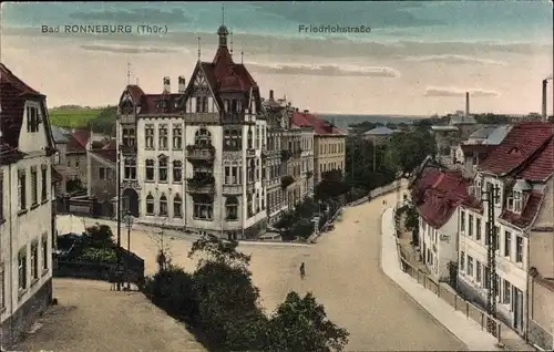 Ak Ronneburg in Thüringen, Friedrichstraße