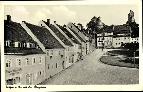 Ak Stolpen in Sachsen, Markt, Burgruine