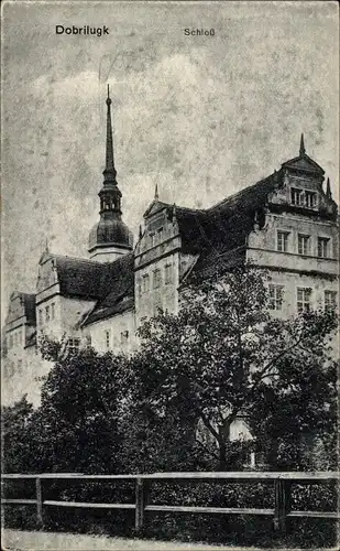 Ak Dobrilugk Doberlug Kirchhain in Brandenburg,  Schloss