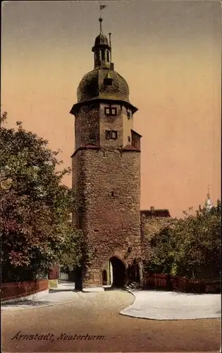 Ak Arnstadt in Thüringen, Neutorturm