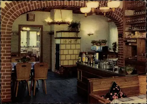 Ak Netzschkau im Vogtland, Kuhbergbaude, Zentrales Gastzimmer