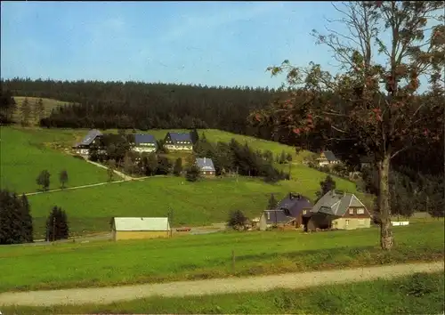 Ak Tellerhäuser Breitenbrunn Erzgebirge, Panorama