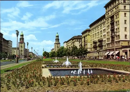 Ak Berlin Friedrichshain, Frankfurter Allee, Frankfurter Tor