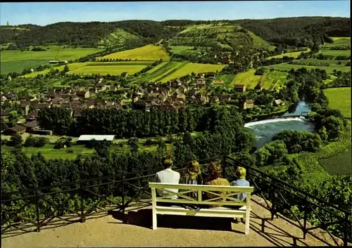 Ak Dornburg an der Saale Thüringen, Blick nach Dorndorf