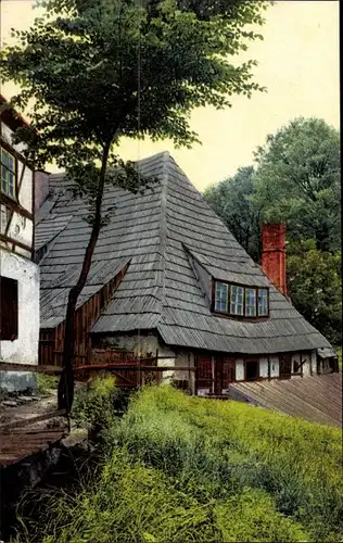 Ak Frohnau Annaberg Buchholz Erzgebirge, Frohnauer Hammer, Photochromie, Nenke und Ostermaier