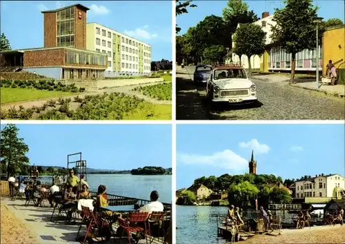 Ak Feldberg in Mecklenburg, FDGB Erholungsheim Freundschaft, Trabant