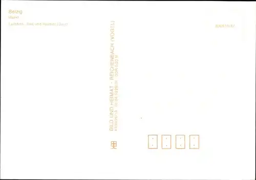 Ak Bad Belzig in der Mark, Markt, Autos