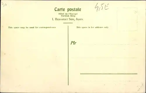 Ak Aden Jemen, Water cart