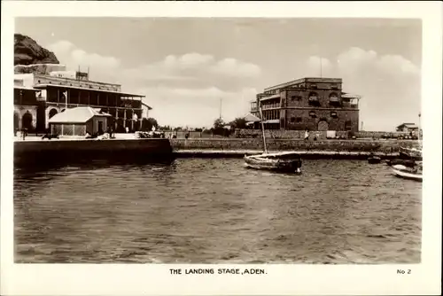 Ak Aden Jemen, The landing stage, Hafen