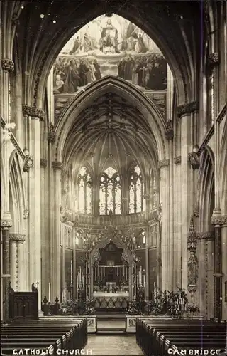 Ak Cambridge East England, Catholic Church