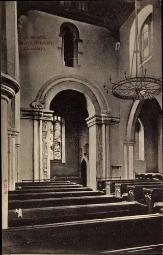 Ak Cambridge East England, St. Bene’t’s Church