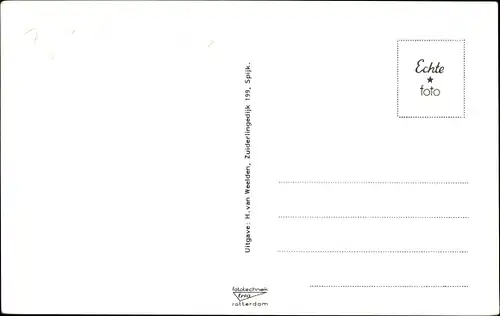 Ak Spijk Groningen, Ned. Herv. Kerk