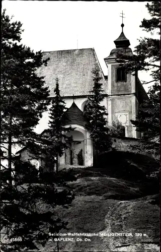 Ak Gaflenz Oberösterreich, Sebaldus-Wallfahrtskirche Heiligenstein