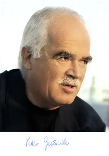 Ak Politiker Peter Gauweiler, Portrait, Autogramm