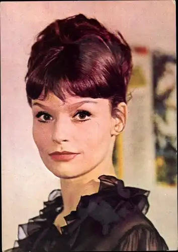 Ak Schauspielerin Angelica Domröse, DEFA, Die Abenteuer des Werner Holt, Portrait