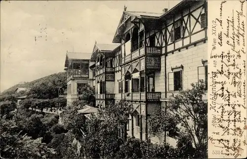 Ak Wien 19. Döbling, Hotel Kahlenberg