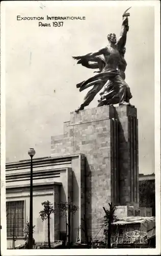 Ak Paris, Exposition Internationale, Pavillon de l'URSS