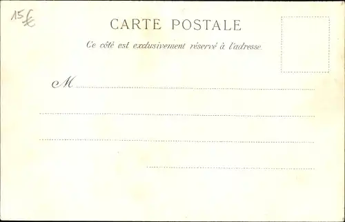 Präge Litho Vermenschlichte Katzen, Excursion de noce en automobile