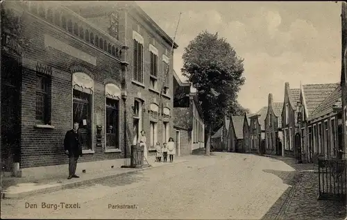 Ak Den Burg Texel Nordholland Niederlande, Parkstraat