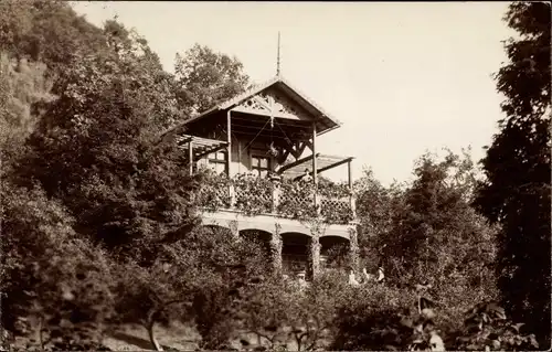 Ak Langenberg Velbert im Rheinland, Haus am Hang, Veranda