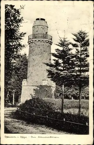 Ak Ostróda Osterode Ostpreußen, Bismarckturm