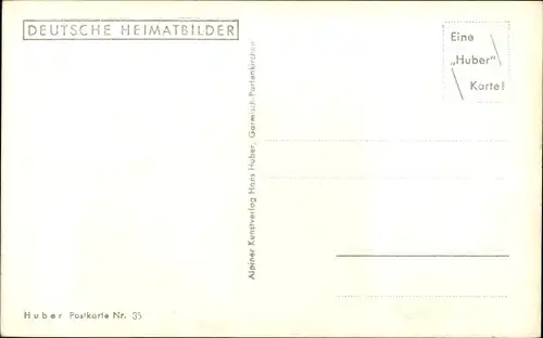 Ak Zugspitzbesteigung durchs Höllental, am Brett, Bergsteiger