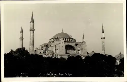 Ak Konstantinopel Istanbul Türkei, Aya Sofya