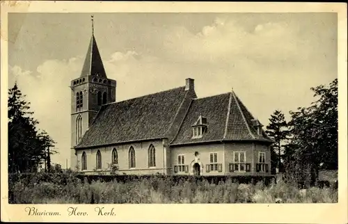 Ak Blaricum Nordholland Niederlande, Herv. Kerk