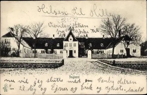 Ak Dänemark, Isgaard, Gebäude