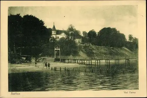 Ak Århus Aarhus Dänemark, Ved Varna