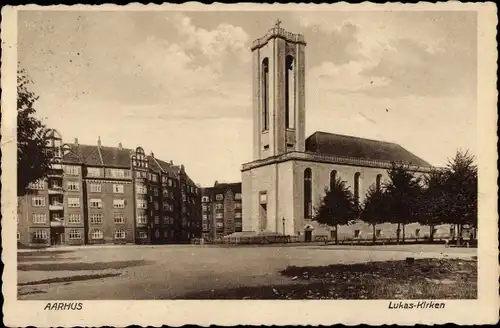 Ak Århus Aarhus Dänemark, Lukas Kirken