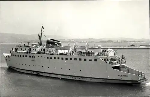 Foto Dampfer, Fährschiff, Compañía Trasmediterránea