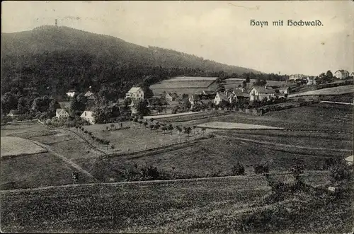 Ak Hain Oybin in Sachsen, Hayn, Hochwald