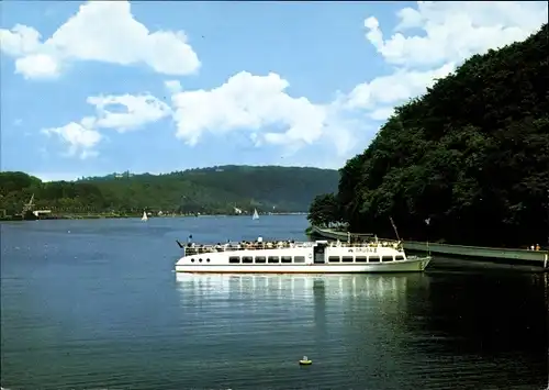 Ak Bredeney Essen im Ruhrgebiet, See, Fahrgastschiff