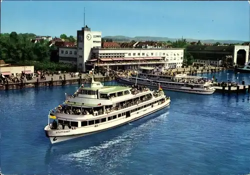Ak Friedrichshafen am Bodensee, MS Stuttgart