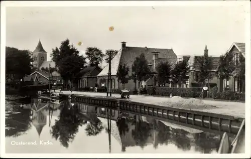 Ak Oosterend Friesland Niederlande, Kade