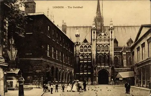 Ak London City England, The Guildhall