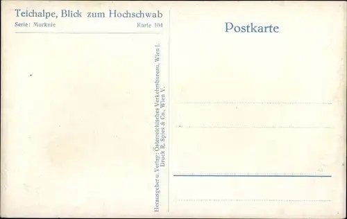 Ak Steiermark, Teichalpe, Hochschwab