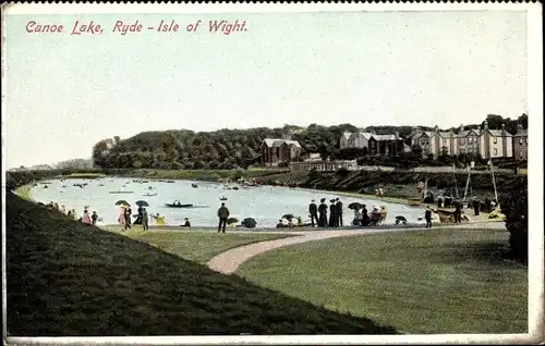 Ak Ryde Isle of Wight England, Canoe Lake