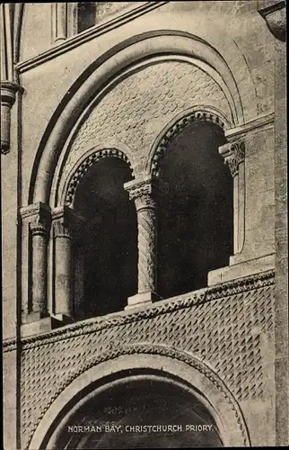 Ak Christchurch Dorset England, Norman Bay, Priory
