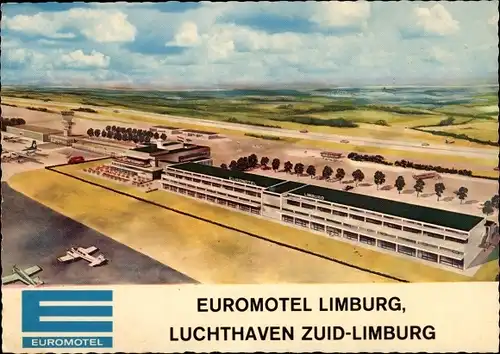 Ak Limburg Niederlande, Euromotel Limburg, Luchthaven