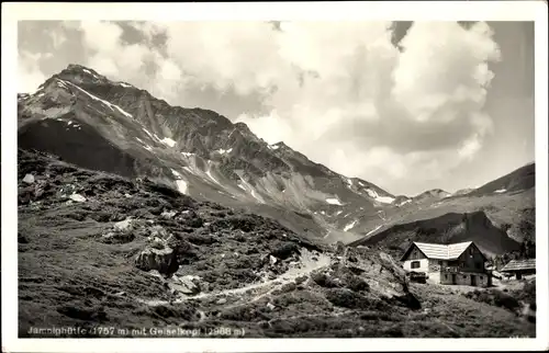 Ak Kärnten Österreich, Die Jamnighütte, der Geiselkopf