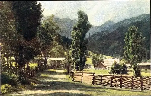 Ak Kärnten, Bodental, Dorfpartie