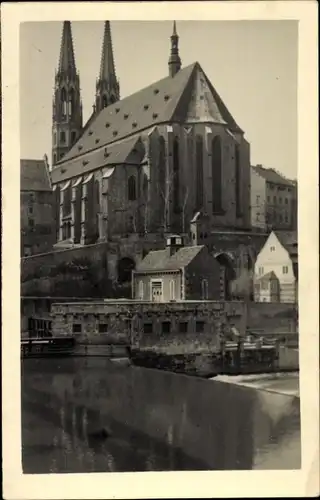 Foto Ak Görlitz in der Lausitz, Peterskirche