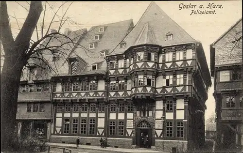 Ak Goslar am Harz, Polizeiamt