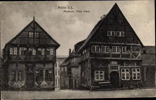 Ak Mölln im Herzogtum Lauenburg, Museum, Altes Haus