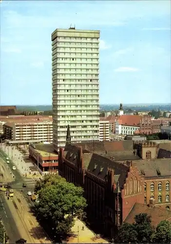 Ak Frankfurt an der Oder, Blick vom Hochhaus, Gubener Straße