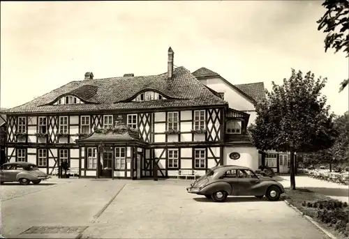 Ak Ilsenburg im Harz, FDGB-Gaststätte Zu den roten Forellen