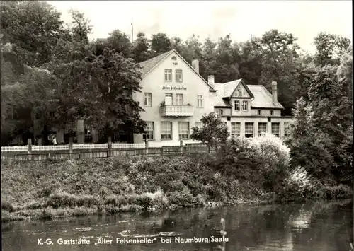 Ak Naumburg an der Saale, Konsum Gaststätte Alter Felsenkeller